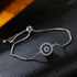 Style round devil eye zircon bracelets