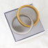 Stainless Steel 18K Gold Plated Bangle In Bulk