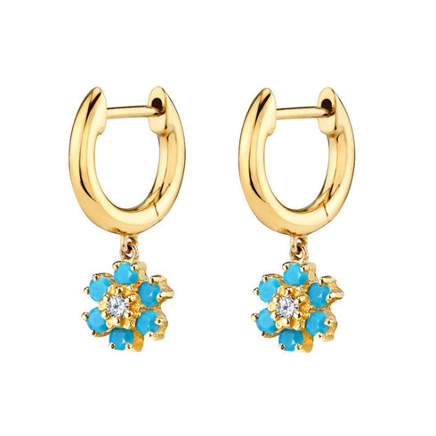 Snowflake earrings fashion flower earrings earrings