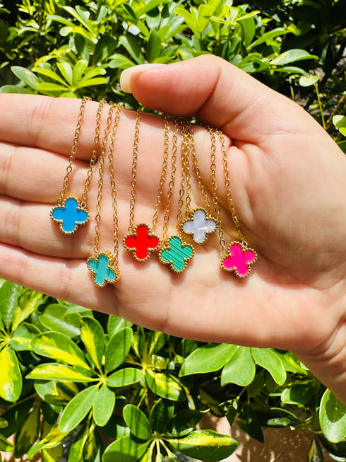 Clover Necklace Stainless Steel design