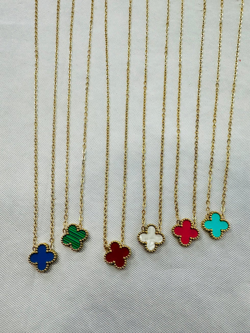 Clover Necklace Stainless Steel design