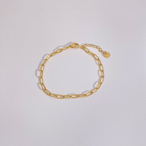 Stainless Steel 16K Gold Plated Bracelets