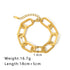 Hip-Hop Punk Classic Gold Plated Bracelets In Bulk