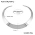 Exaggerated Luxurious Vacation Geometric 304 Stainless Steel Plating Choker