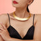 Exaggerated Luxurious Vacation Geometric 304 Stainless Steel Plating Choker