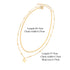 Casual Style Letter Stainless Steel Pendant Necklace with ball chain snake chain