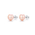 Freshwater pearl sterling silver ear studs