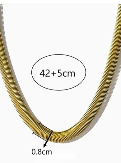 Roman style solid color stainless steel plating 18k gold