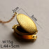 Locked photo necklace pendant Necklace cable chain