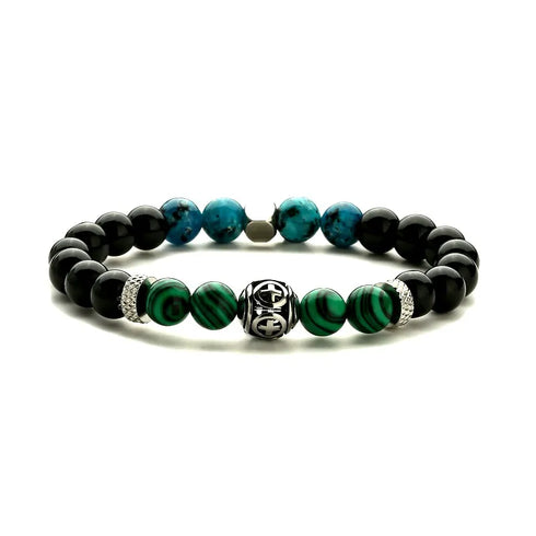 304 Stainless Steel Agate Tiger Eye Wholesale Bracelets