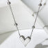 18K Gold Plated Sweet Heart Shape Pendant Necklace