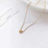Stainless Steel 18K Gold Plated Sweet Simple Style Plating Inlay Daisy Shell