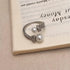 Elegant Pearl Zircon Open Ring Simple Versatile Design Minimalist Luxury Trendy Finger Ring For Women Geometric Pattern