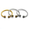 Twisted Cable Bracelet Cable Wire Bangles Stainless Steel
