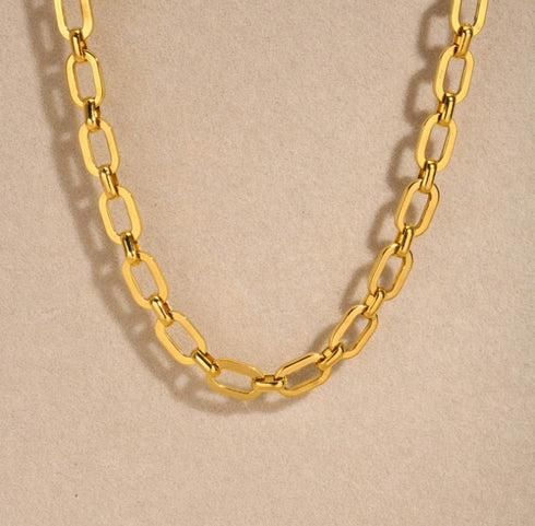 304 Stainless Steel 18K Necklace