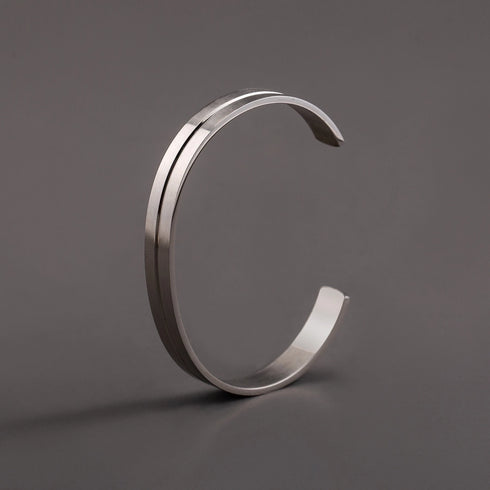 304 Stainless Steel 18K Gold Plated Basic Polishing Plating C Shape