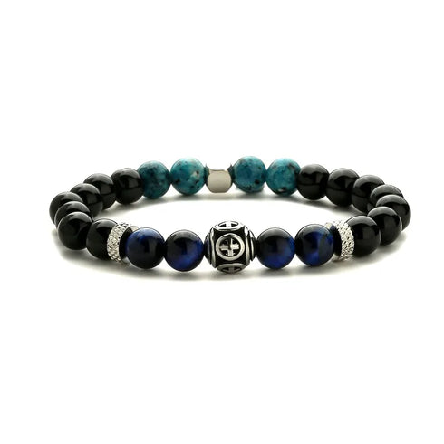 304 Stainless Steel Agate Tiger Eye Wholesale Bracelets