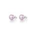 Freshwater pearl sterling silver ear studs