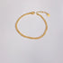 Stainless Steel 16K Gold Plated Bracelets