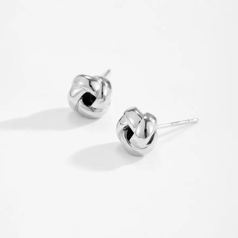 Casual Geometric Line Hoop Earrings Personality Design Sense Fashionable Elegant Women's Jewelry Accessories