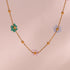 18K Gold Plated Beaded Plating Necklace