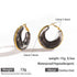 Titanium Steel Earrings 316L Stainless Steel Earring Circle Multi-Functional Quality Suitable For Commuting And Casual Occasions