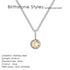 Wholesale Jewelry Simple Style Shiny Round 304 Stainless Steel Rhinestones Inlay Pendant Necklace