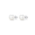 Freshwater pearl sterling silver ear studs