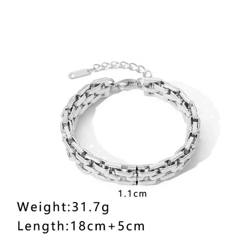 Hip-Hop Punk Classic Gold Plated Bracelets In Bulk