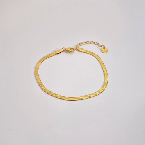 Stainless Steel 16K Gold Plated Bracelets