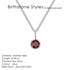 Wholesale Jewelry Simple Style Shiny Round 304 Stainless Steel Rhinestones Inlay Pendant Necklace
