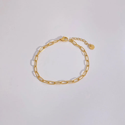 Stainless Steel 16K Gold Plated Bracelets