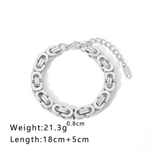 Hip-Hop Punk Classic Gold Plated Bracelets In Bulk