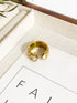 18K Gold Plated Shell Rings