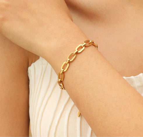 304 Stainless Steel 18K Necklace