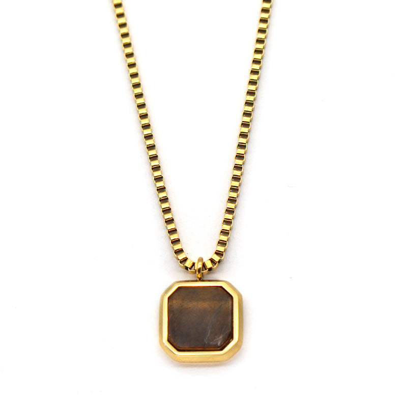 アクセサリー lui jewelry square stone charm M lui jewelry square stone charm M（jewelry - luijewelry）